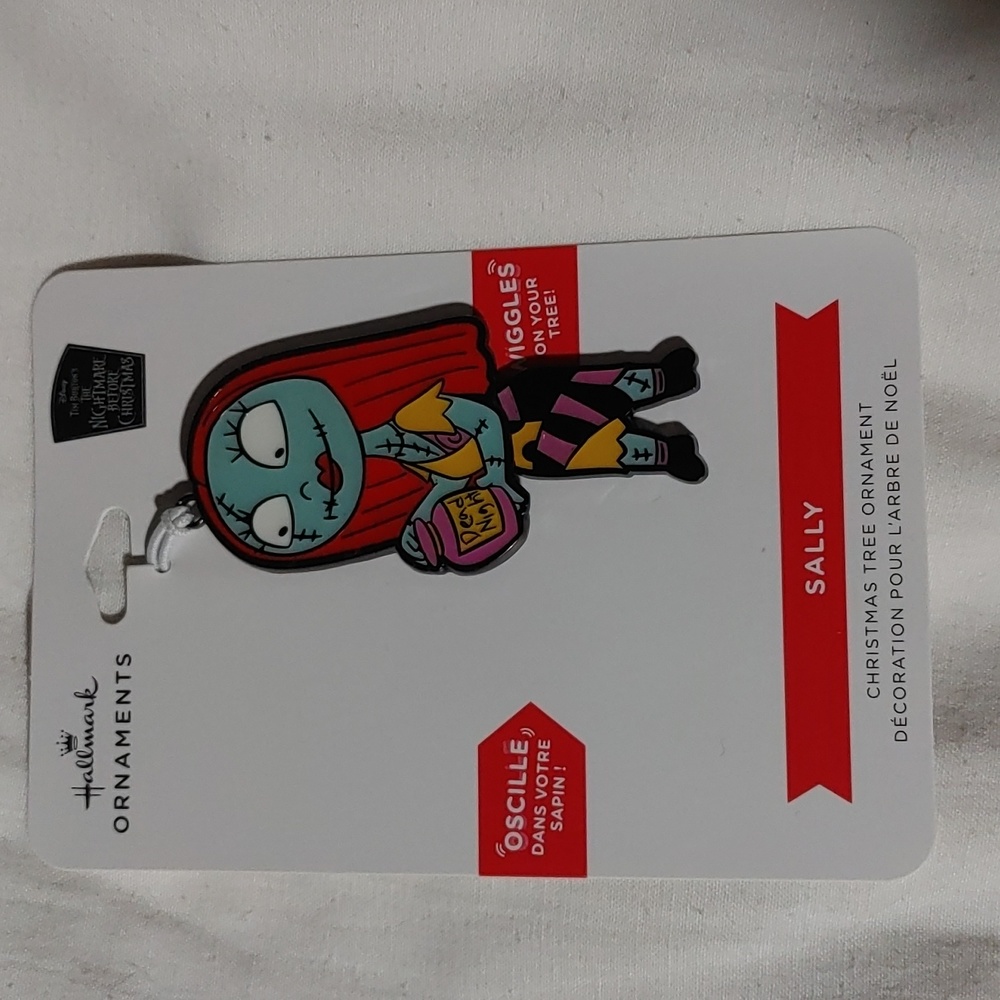 Hallmark metal ornament sally